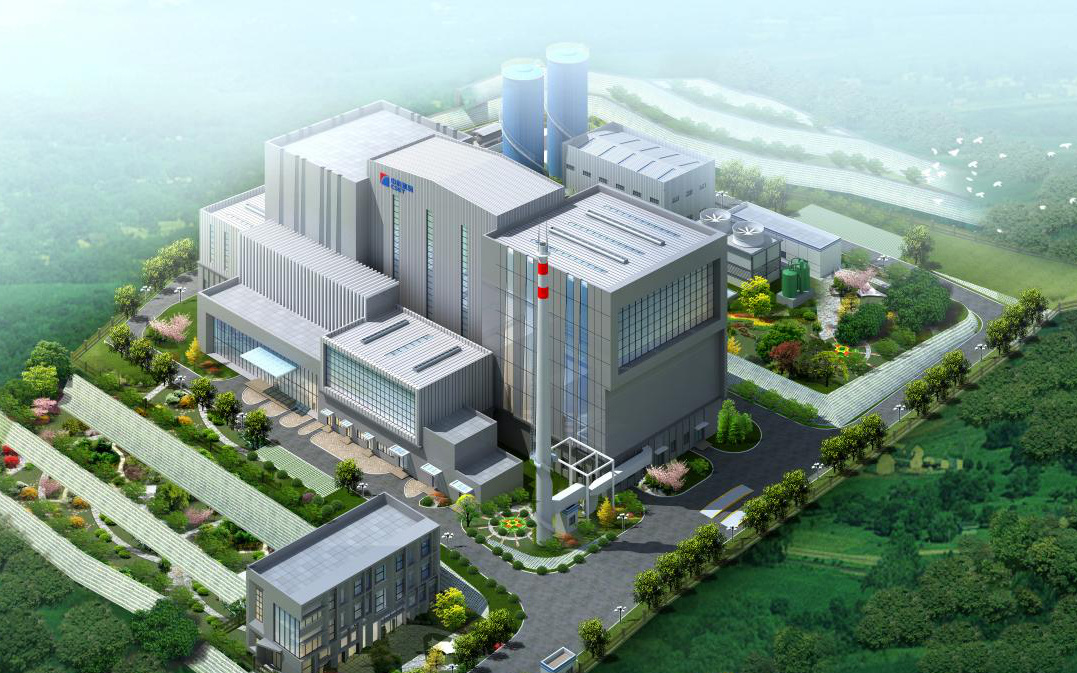 Hình ảnh minh họa dự án phát điện từ hóa rác tại Thành phố Thường Ninh, tỉnh Hợp Phì